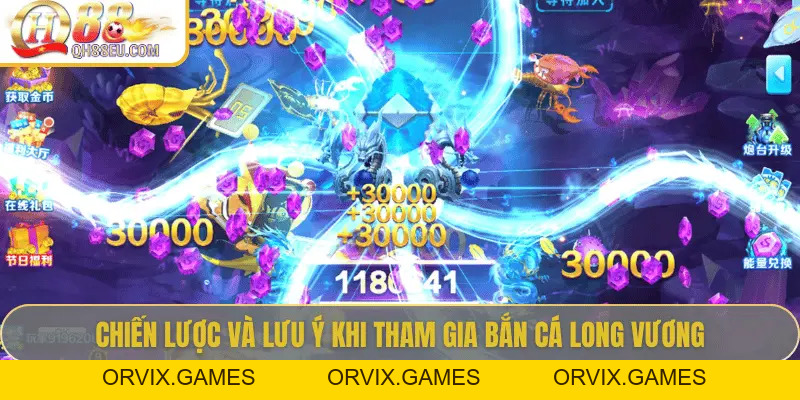 Bắn Cá Long Vương - Đại Dương Thần Thoại Đầy Thử Thách Tại QH88