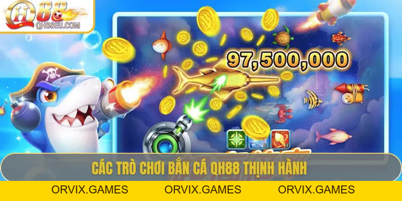 Bắn Cá QH88: Trải Nghiệm Giải Trí Đỉnh Cao Với Nhiều Phần Thưởng Hấp Dẫn