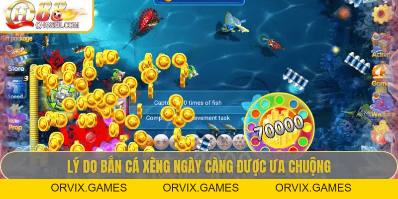 Bắn Cá Xèng - Săn Boss Khủng, Đổi Thưởng Lớn 2026 Cùng QH88