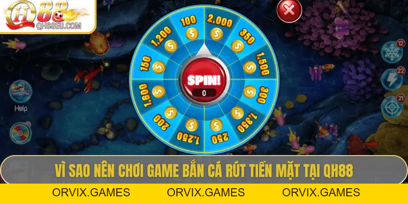 Game Bắn Cá Rút Tiền Mặt: Giải Trí Kết Hợp Phần Thưởng Thực Tế Tại QH88
