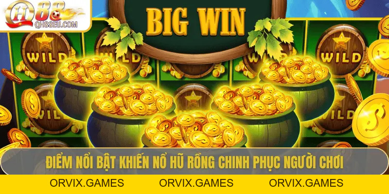 Nổ Hũ Rồng – Hành Trình Săn Jackpot Kho Báu Long Thần Tại QH88