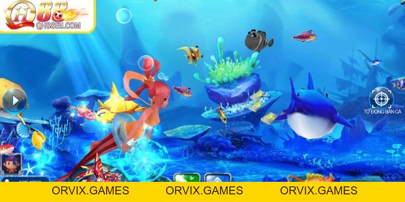 MW Fish Bắn Cá – Thế Giới Đại Dương Siêu Lợi Nhuận Tại QH88