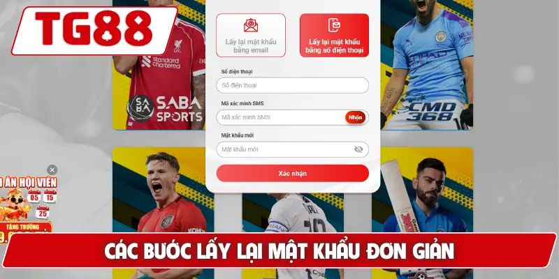Hướng Dẫn Khi Quên Mật Khẩu TG88 - Cách Khôi Phục Đơn Giản