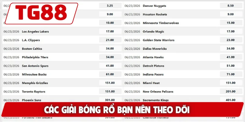 Cá Cược Bóng Rổ Tại TG88 – Thử Thách Mới Cho Cược Thủ