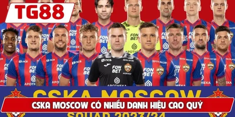CSKA Moscow - Cập Nhật Tin Tức Và Kèo Cược Mới Nhất Tại TG88