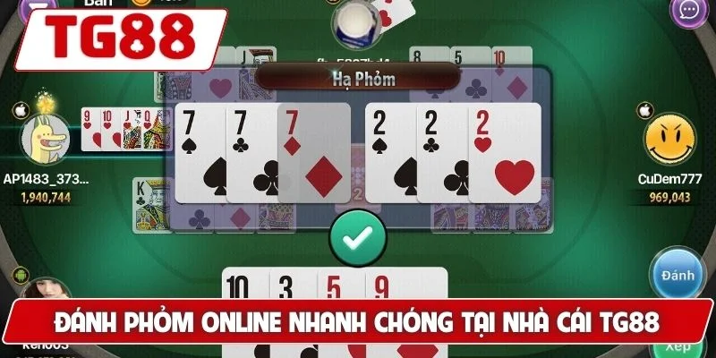 Phỏm Tại TG88 – Trò Chơi Cổ Điển Hấp Dẫn Và Thử Thách Mới Phỏm Tại TG88 – Trò Chơi Cổ Điển Hấp Dẫn Và Thử Thách Mới