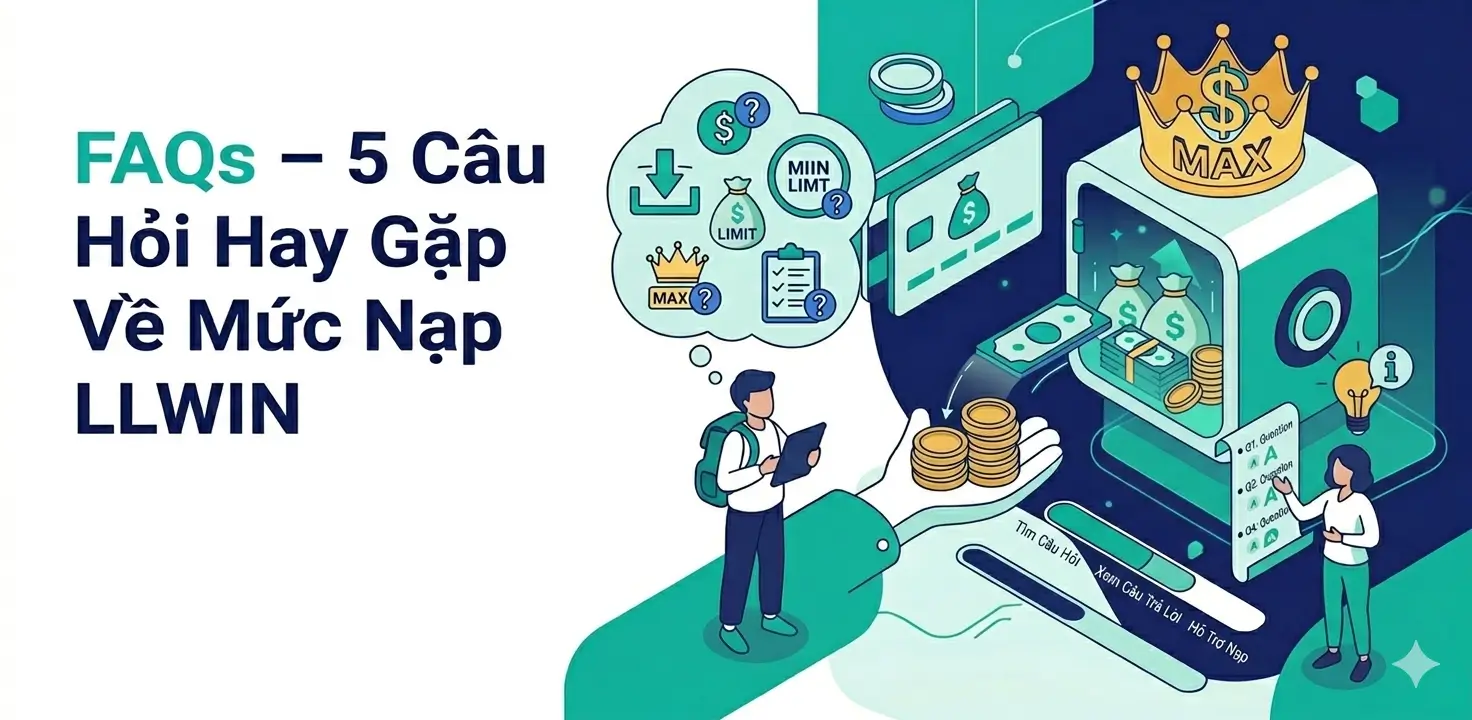 LLWIN Nạp Tối Thiểu Bao Nhiêu – Bảng Mức Nạp Rõ Nhất - LLWIN