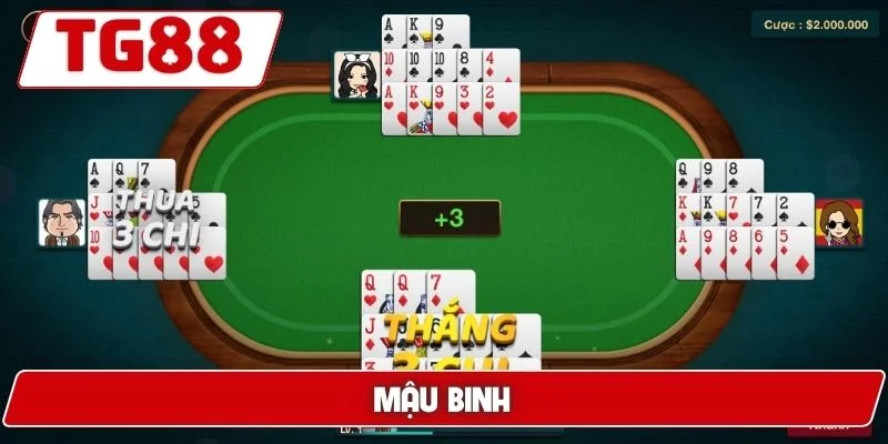 Mậu Binh Đổi Thưởng Tại TG88 – Chiến Lược Và Cơ Hội Thắng
