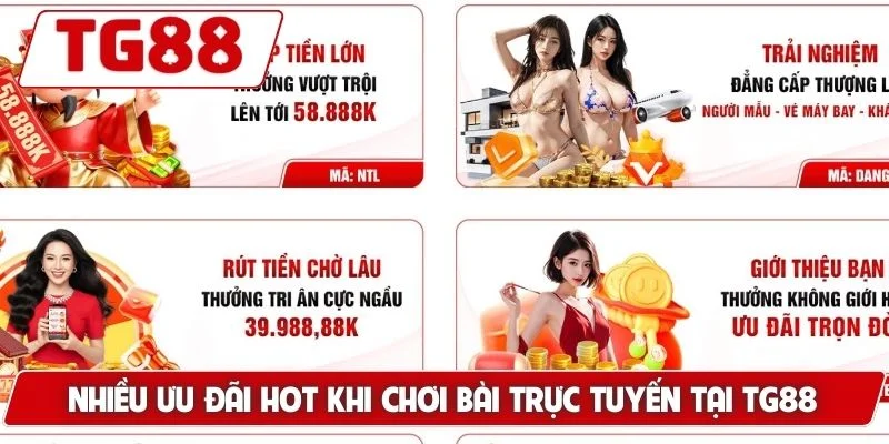 Chơi Game Bài Đổi Thưởng Tại Trang TG88 Đặc Sắc Tỷ Lệ Ăn Cao